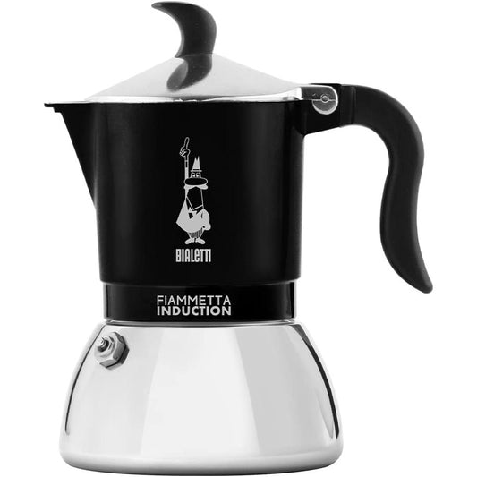 154214 - BIALETTI Fiammetta - Moka për induksion, kapacitet 2 filxhanëve, ngjyra e zezë
