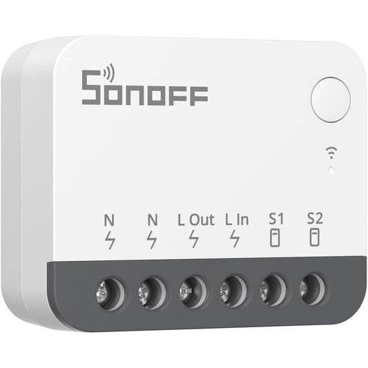 166190 - SONOFF Zigbee Smart Switch ZBMINIR2, Kompatibil me Alexa dhe Google Home, Kërkon një Zigbee Gateway dhe Tel Neutral