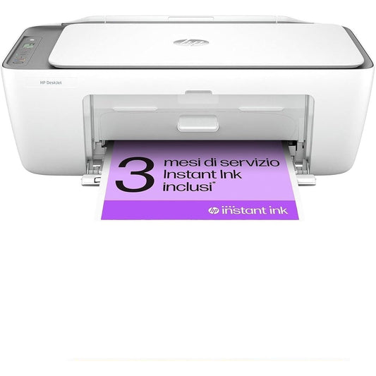 126480 - HP DeskJet 2820e 588K9B, Printer Shumëfunksional me Ngjyra A4, Dupleks Manual 7.5 ppm, Wi-Fi, HP Smart, 3 Muaj Bojë e Përfshirë, E Bardhë