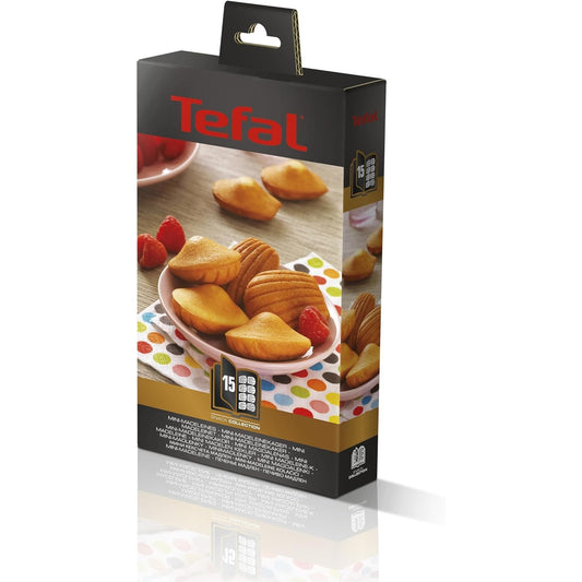 179059 - TEFAL Set Dhuratash Snack Collection - 2 Tepsi Të Vogla Pjekjeje Madeleine + 1 Libër Recetash XA801512