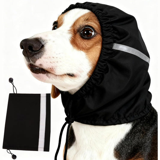 178655 - EASY JOY Mbrojtëse veshësh për qen, e papërshkueshme nga uji, Madhësia M