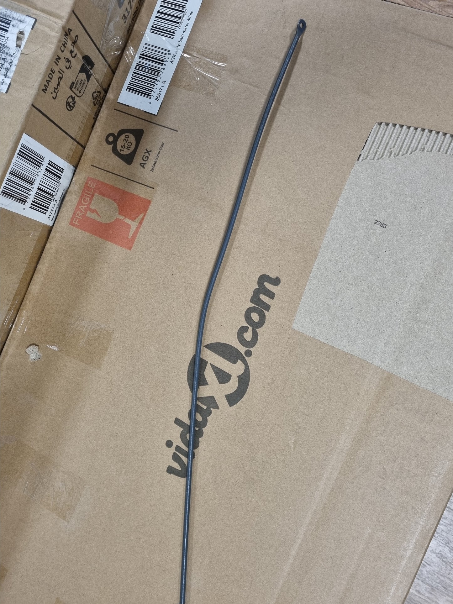 181821 - VIDAXL Gardërobë gri, e bërë nga Pëlhura, me përmasa 79x40x170 cm, modeli 248193